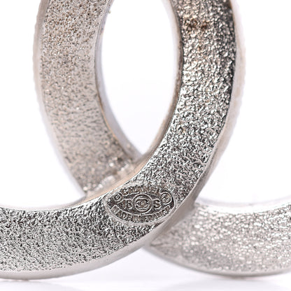 Chanel Baguette Crystal CC Brooch Silver 4 of 6