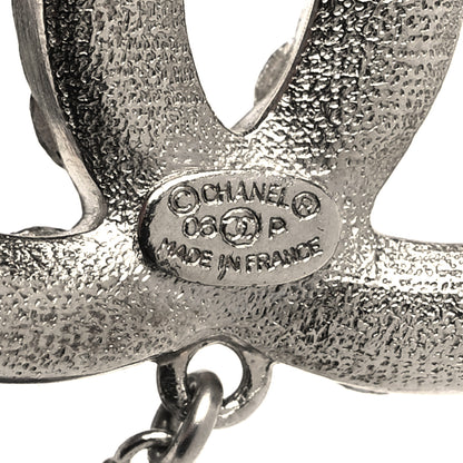 Chanel Crystal Bead CC Pendant Necklace Multicolor 5 of 5