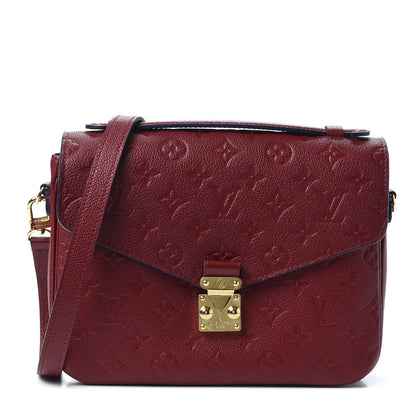 Louis Vuitton Empreinte Pochette Metis Cherry Berry 1 of 10