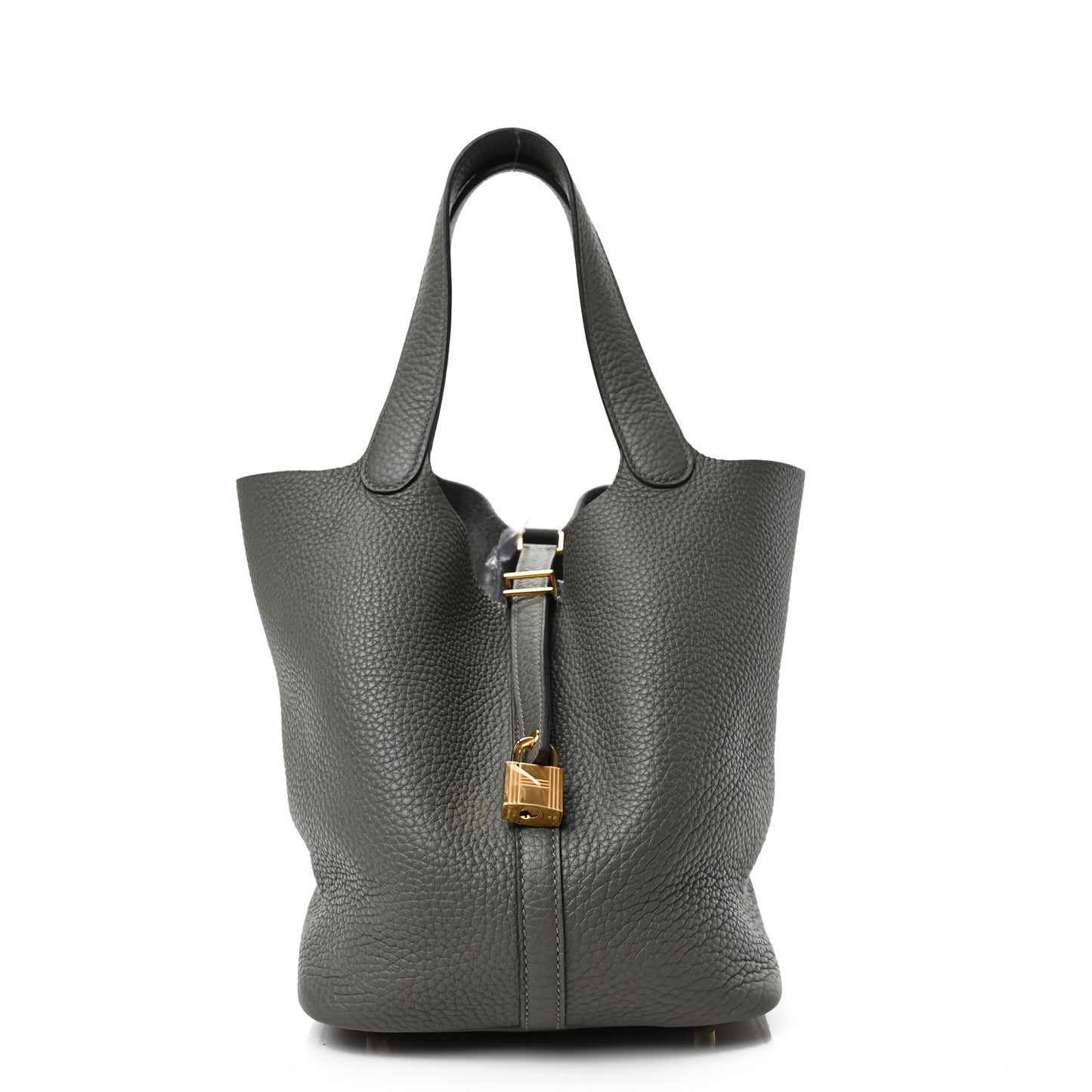 Taurillon Clemence Picotin Lock 22 MM Gris Meyer