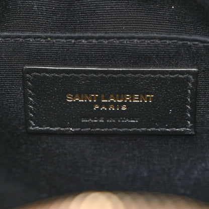 Saint Laurent Calfskin Matelasse Monogram Lou Camera Bag Rouge Eros 6 of 11