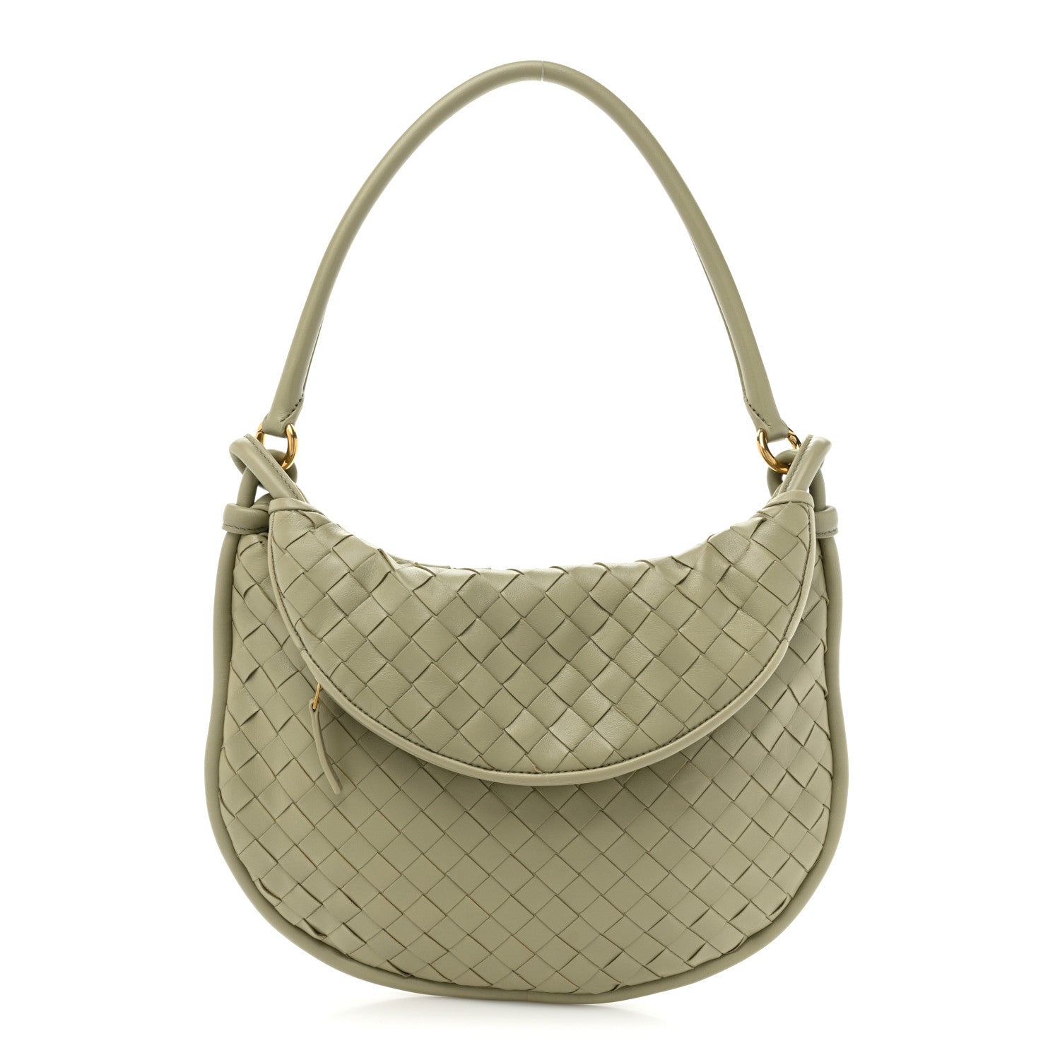 Bottega Veneta Nappa Intrecciato Medium Gemelli Travertine 1 of 12