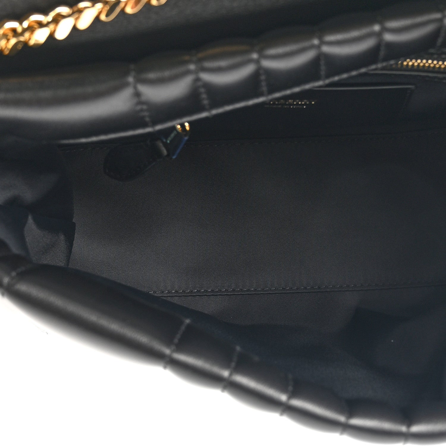 Burberry Lambskin Quilted Lola Small Satchel Black 5 of 9