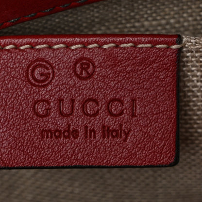 Gucci Microguccissima Medium Emily Chain Shoulder Bag Red 6 of 11