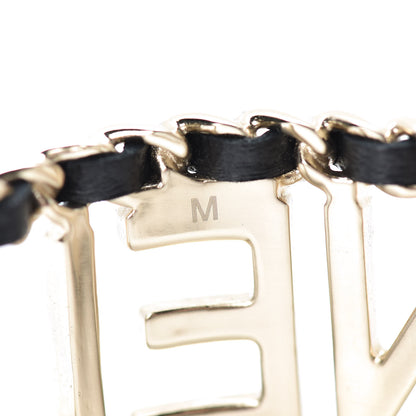 Chanel Lambskin Chain Vintage Allure Bracelet Gold 5 of 6