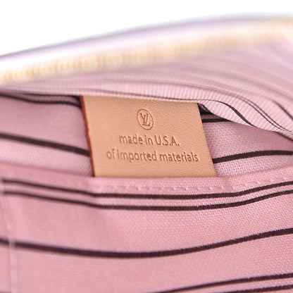 Louis Vuitton Monogram Neverfull MM GM Pochette Rose Ballerine 7 of 8