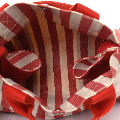 Hermes Canvas Striped Cannes MM 4 of 12