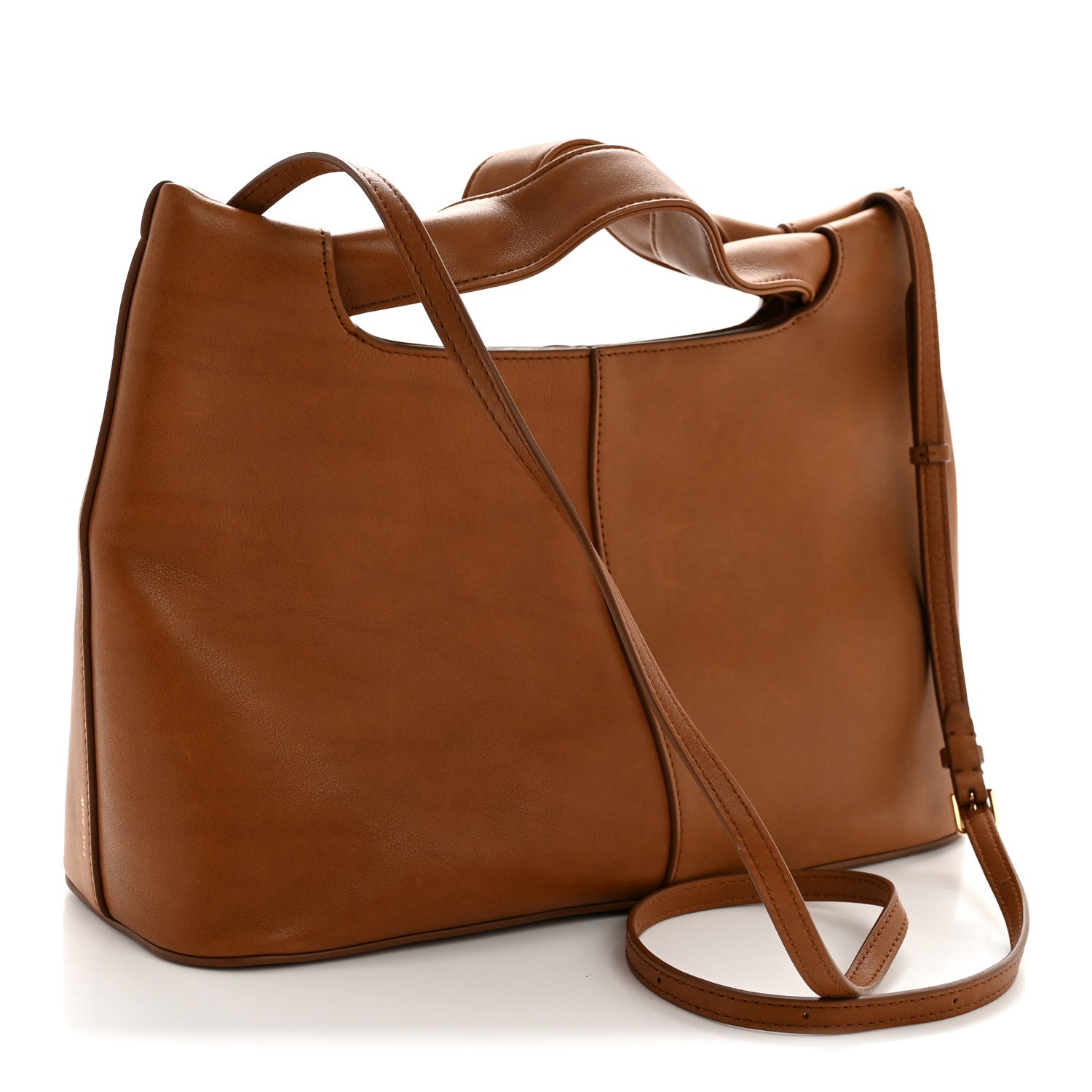 The Row Saddle Calfskin Camdem Shoulder Bag Cuir 3 of 10