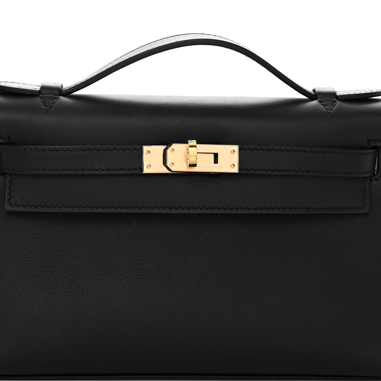 Swift Kelly Pochette Clutch Black