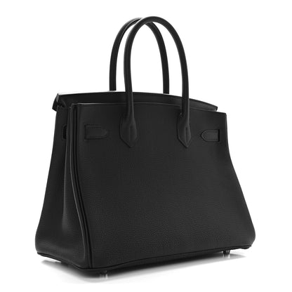 Hermes Togo Swift Canvas 3 in 1 Birkin 30 Black 3 of 13