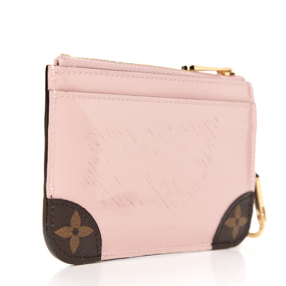 Louis Vuitton Patent Miroir Venice Key Pouch Rose Ballerine 2 of 6