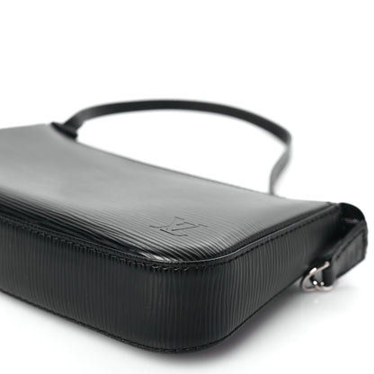 Louis Vuitton Epi Pochette Accessories NM Black 10 of 10