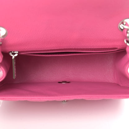 Chanel Caviar Quilted Mini Square Flap Pink 4 of 10