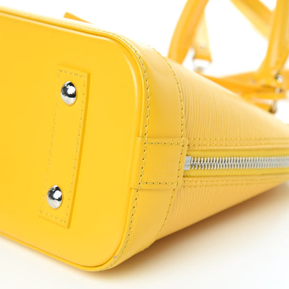 Louis Vuitton Epi Alma BB Citron 7 of 13