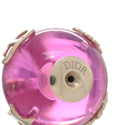 Christian Dior Resin Pearl Dior Tribales Earrings Gold White Transparent Rani Pink 4 of 4