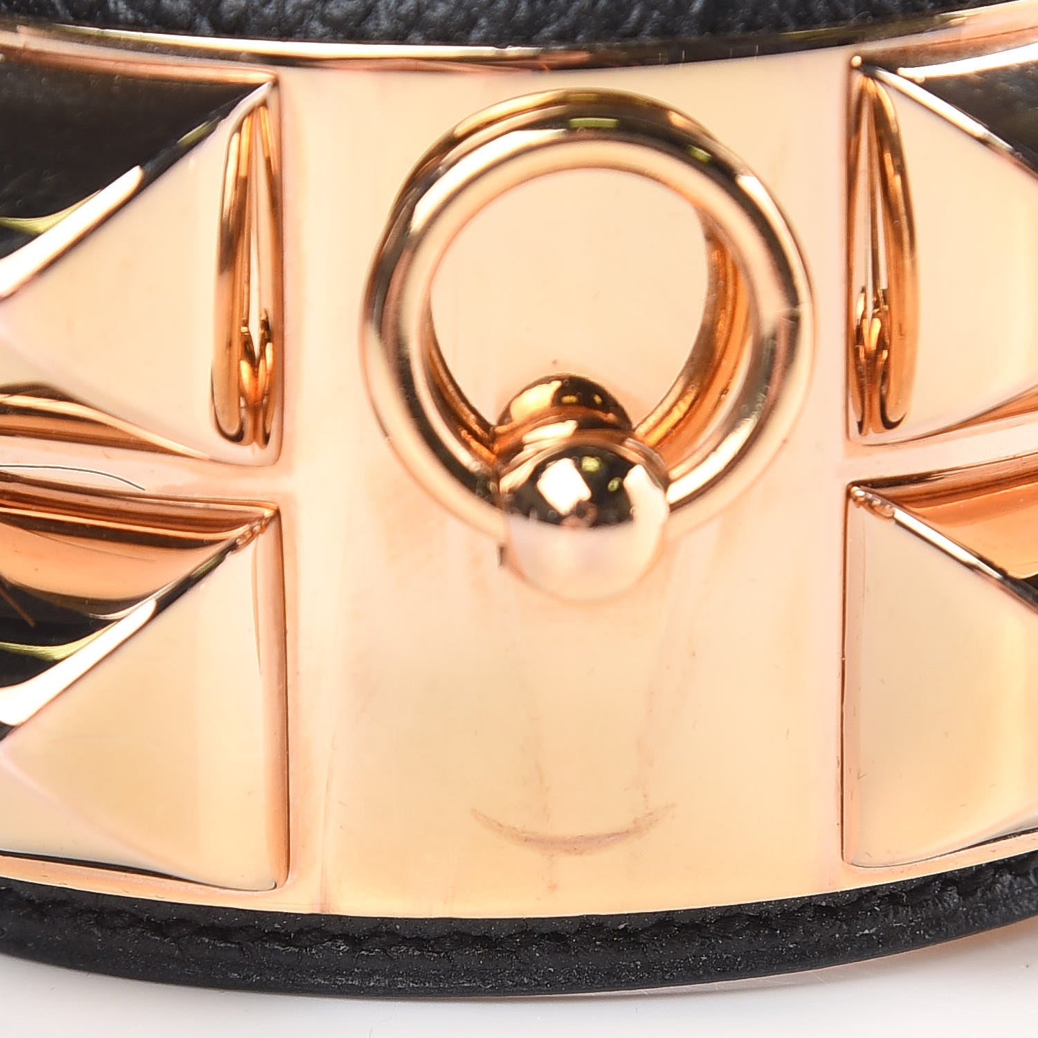 Hermes Epsom Collier de Chien CDC Bracelet S Black 4 of 9