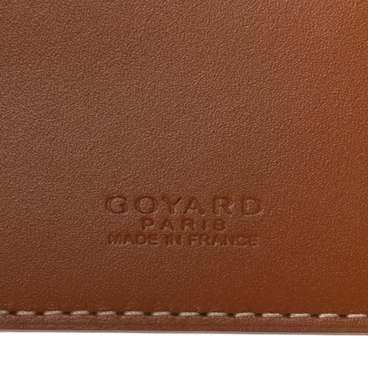 Goyardine Victoire Card Holder Insert Black Gold