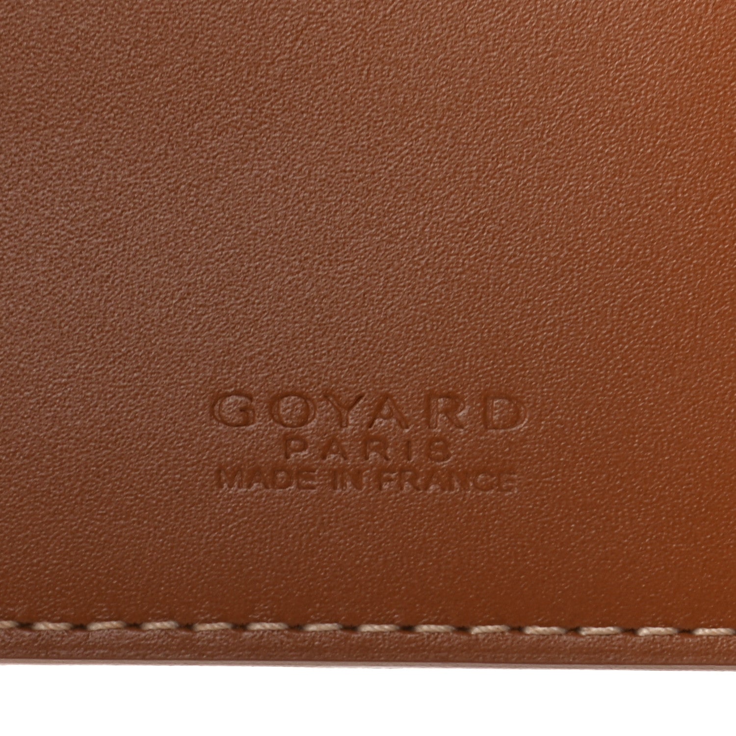 Goyard Goyardine Victoire Card Holder Insert Black Gold 6 of 8
