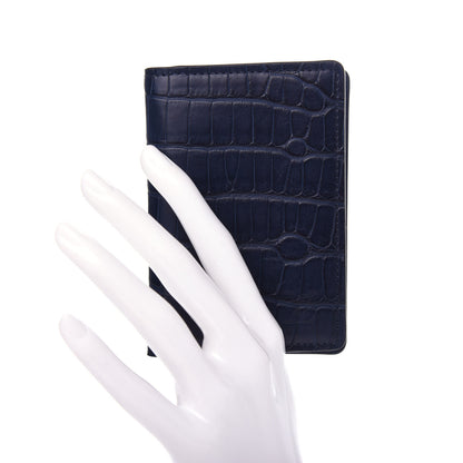 Louis Vuitton Crocodile Pocket Organizer Navy Blue 2 of 8