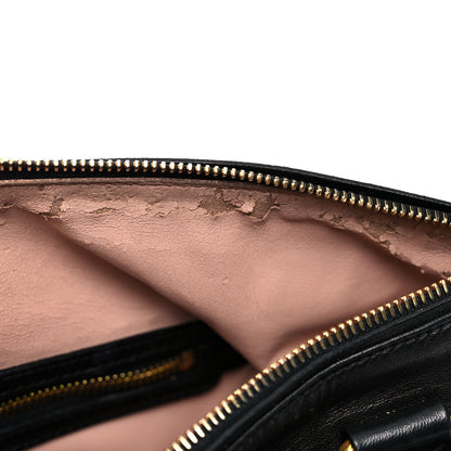 Prada Soft Calfskin Shopping Tote Black 12 of 15