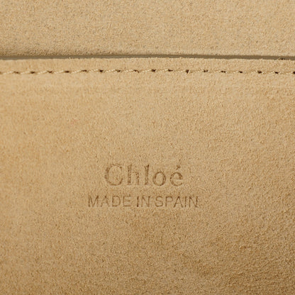 Chloe Suede Calfskin Faye Clutch Black 6 of 7
