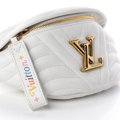 Louis Vuitton Calfskin New Wave Bumbag Snow 9 of 10