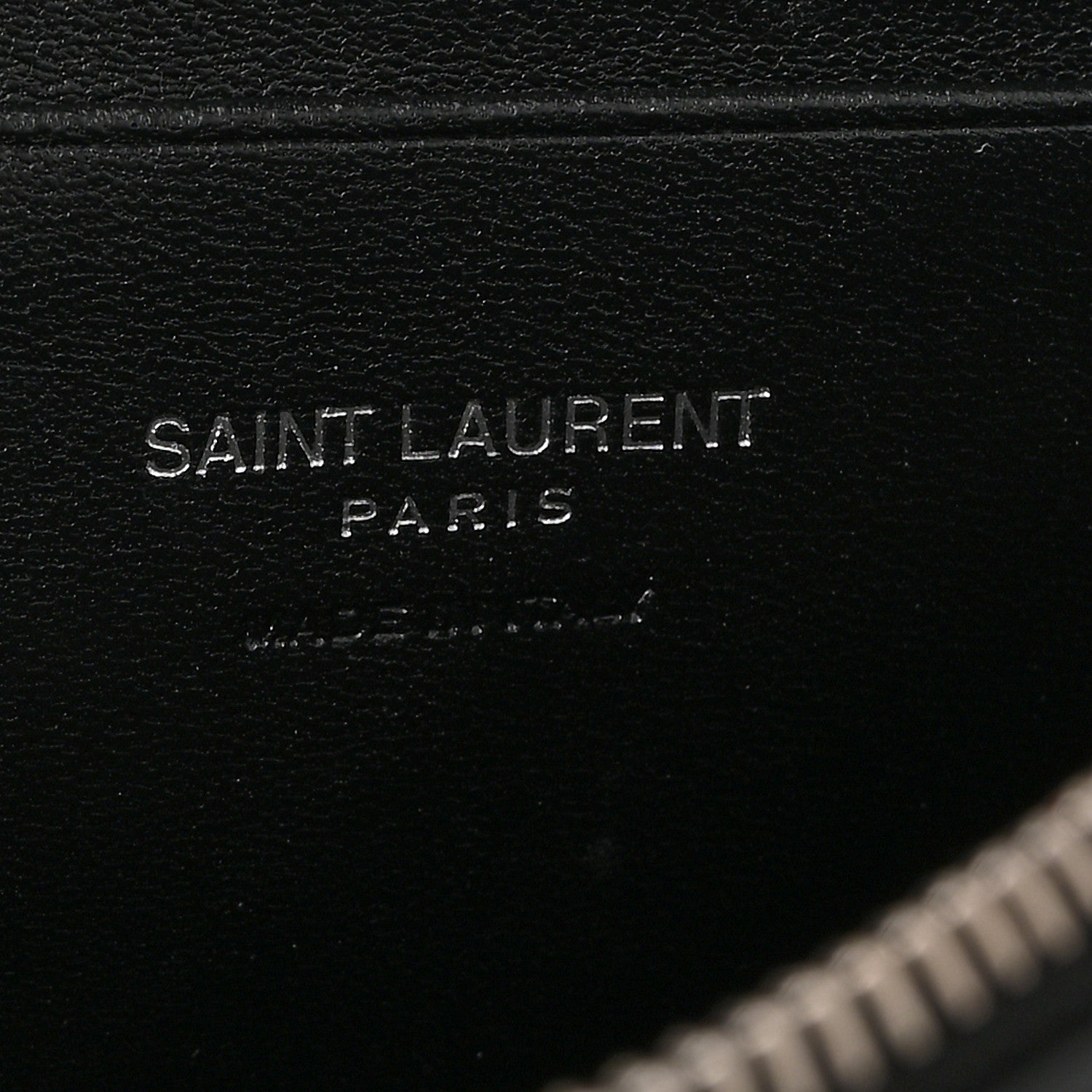Saint Laurent Calfskin Matelasse Monogram Mini Lou Camera Bag Black 6 of 10