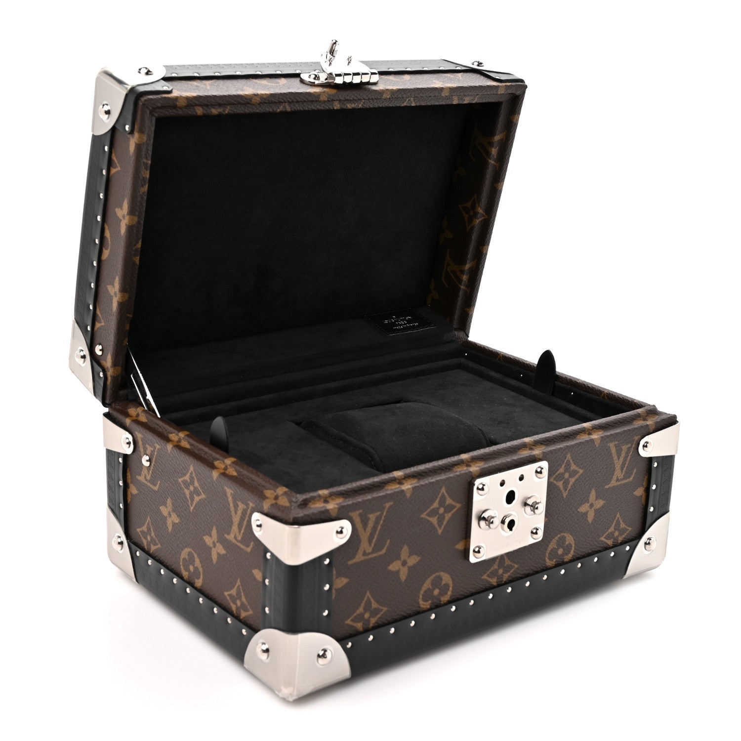 Louis Vuitton Monogram Macassar Coffret Tresor 24 Jewelry Case 5 of 8
