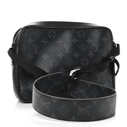 Louis Vuitton Taiga Monogram Eclipse Outdoor Messenger Black 3 of 8
