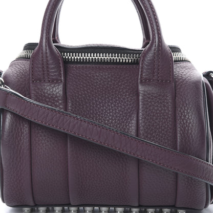 Alexander Wang Pebbled Calfskin Mini Rockie Matte Oxblood 6 of 8