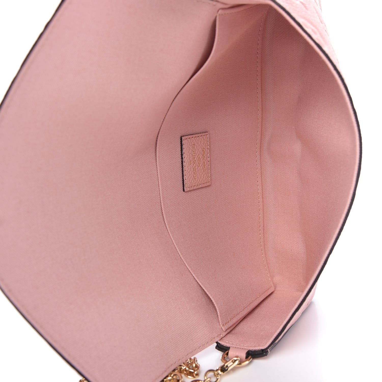 Louis Vuitton Empreinte Pochette Felicie Chain Wallet Rose Poudre 5 of 11