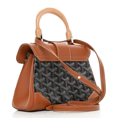 Goyard Goyardine Mini Saigon Black Gold 2 of 4