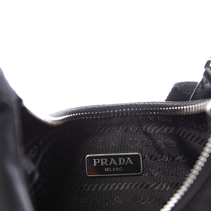 Prada Nylon Re-Edition 2005 Shoulder Bag Black 5 of 13