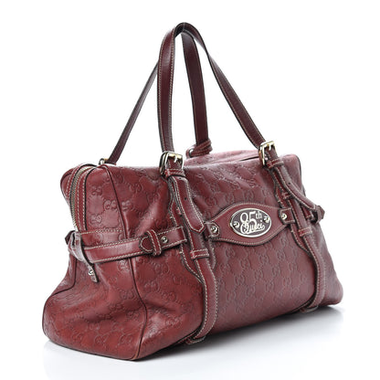 Gucci Guccissima 85th Anniversary Large Boston Rusty Red 3 of 20