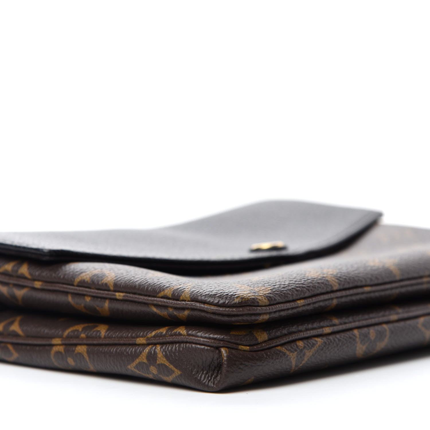 Louis Vuitton Monogram Twice Pochette Black 10 of 14