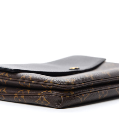 Louis Vuitton Monogram Twice Pochette Black 10 of 14