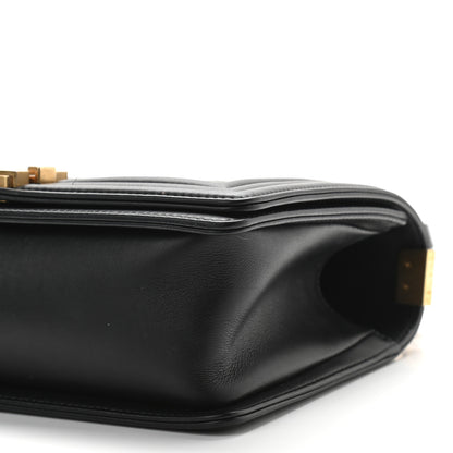 Chanel Calfskin Quilted Medium Boy Flap Black 10 of 13