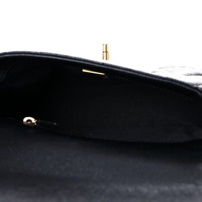 Chanel Iridescent Caviar Quilted Mini My Perfect Flap Dark Blue 5 of 10