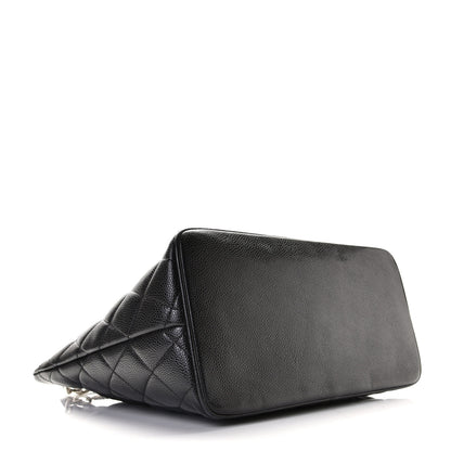 Chanel Caviar Quilted Medallion Tote Black 4 of 13