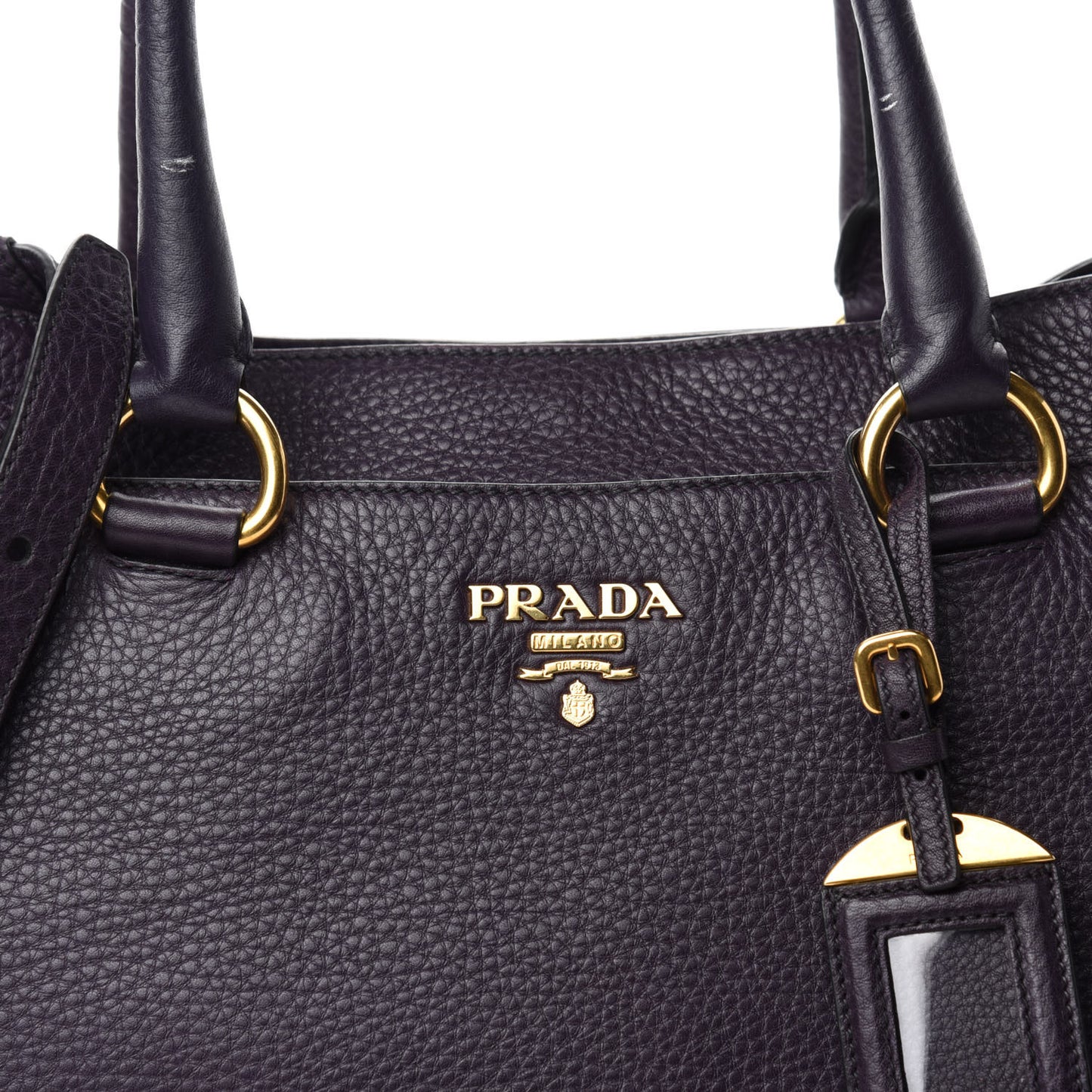 Vitello Daino Tote Melanzana
