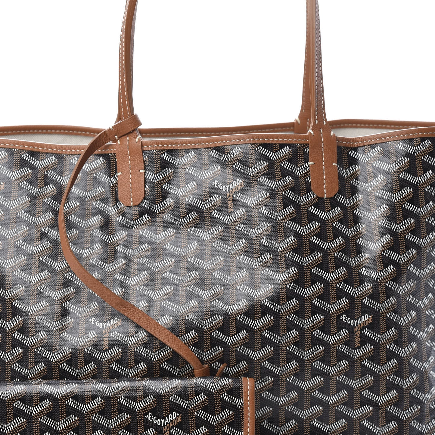 Goyardine Saint Louis PM Black Gold