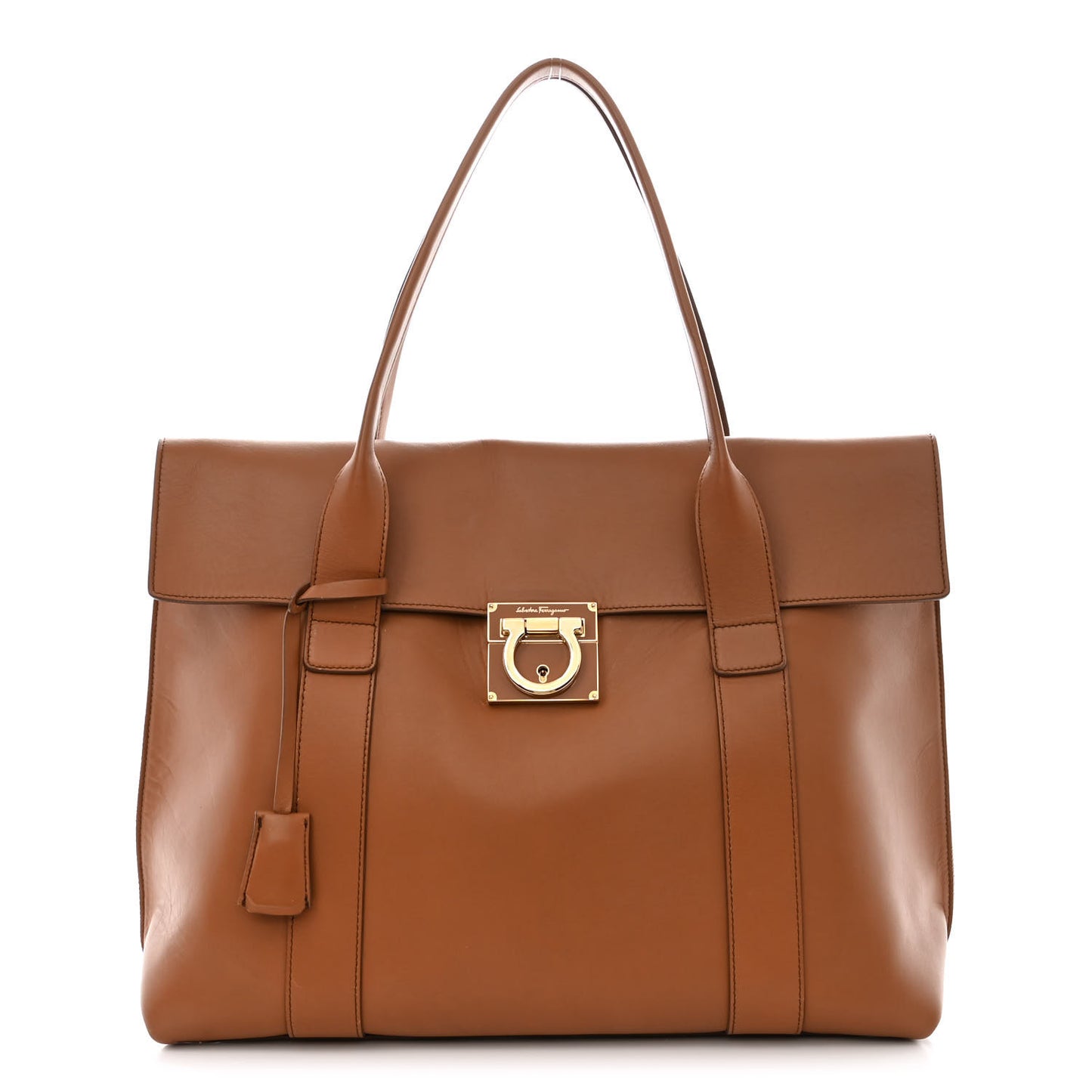 Calfskin Large Sookie Satchel Brown