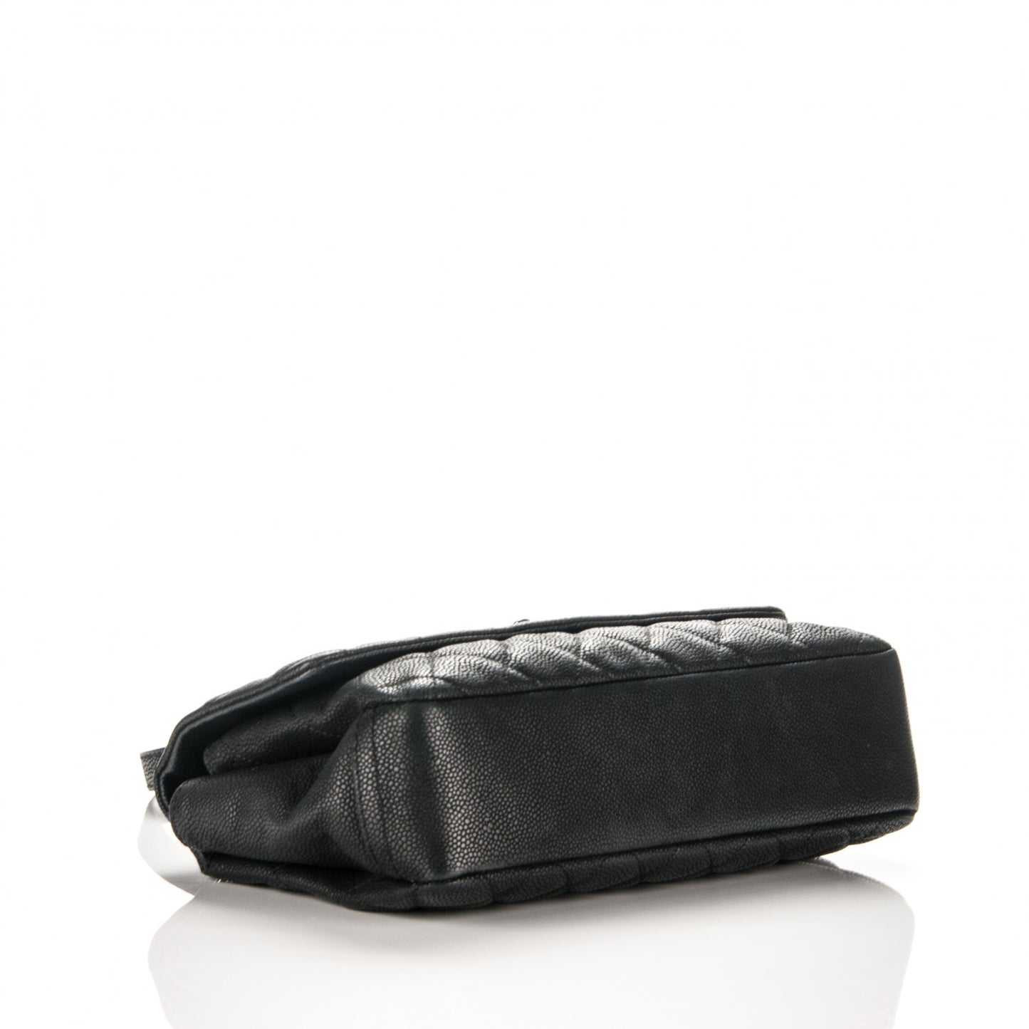 Caviar Quilted Medium Simply CC Flap Black