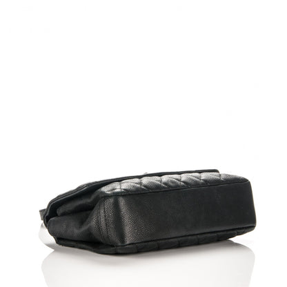 Chanel Caviar Quilted Medium Simply CC Flap Black 4 of 7