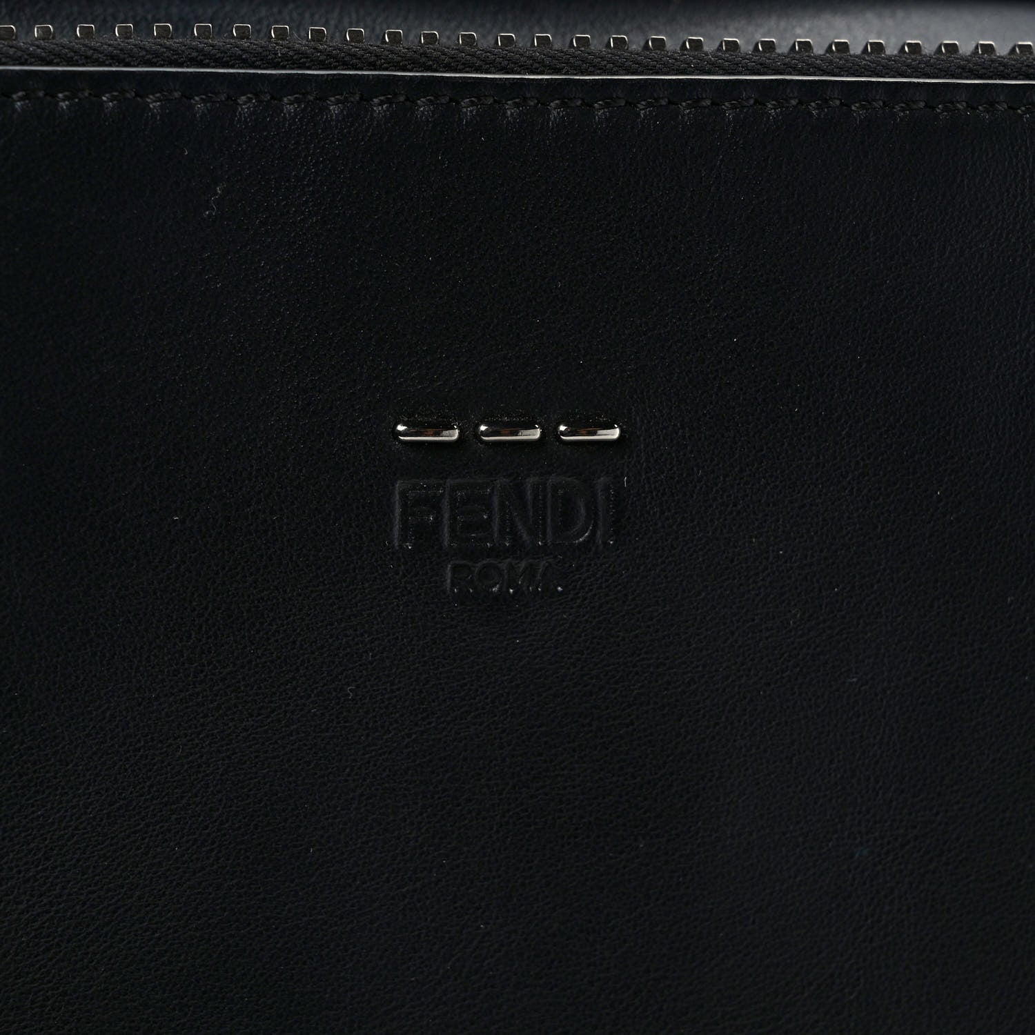 Fendi Vitello Grace Lui Urban Briefcase Black 10 of 11