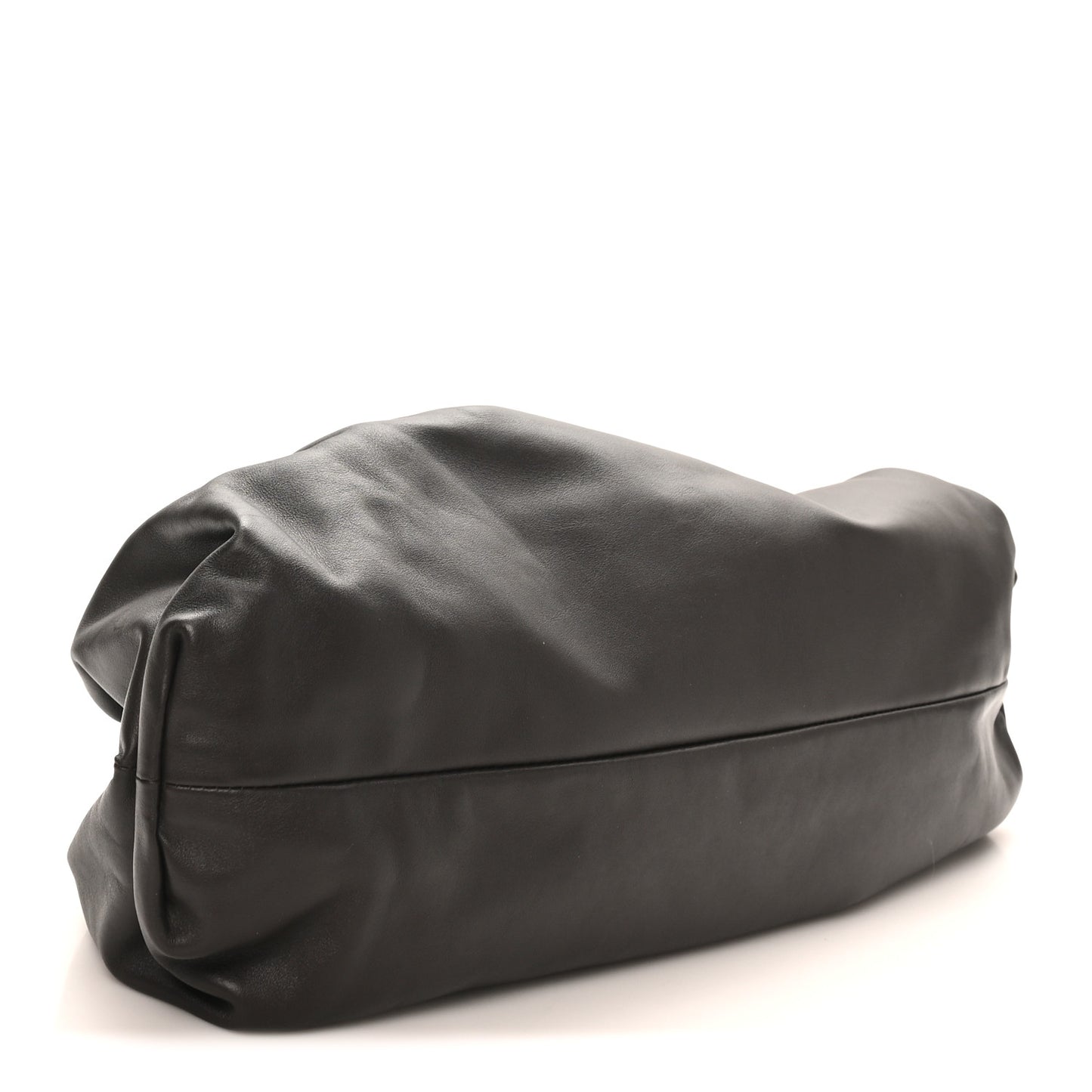 Smooth Butter Calf The Pouch Oversized Clutch Fondant