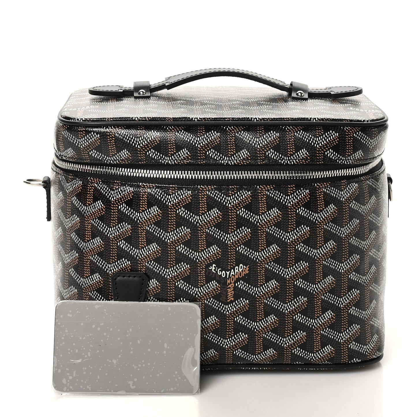 Goyardine Muse Vanity Case Black