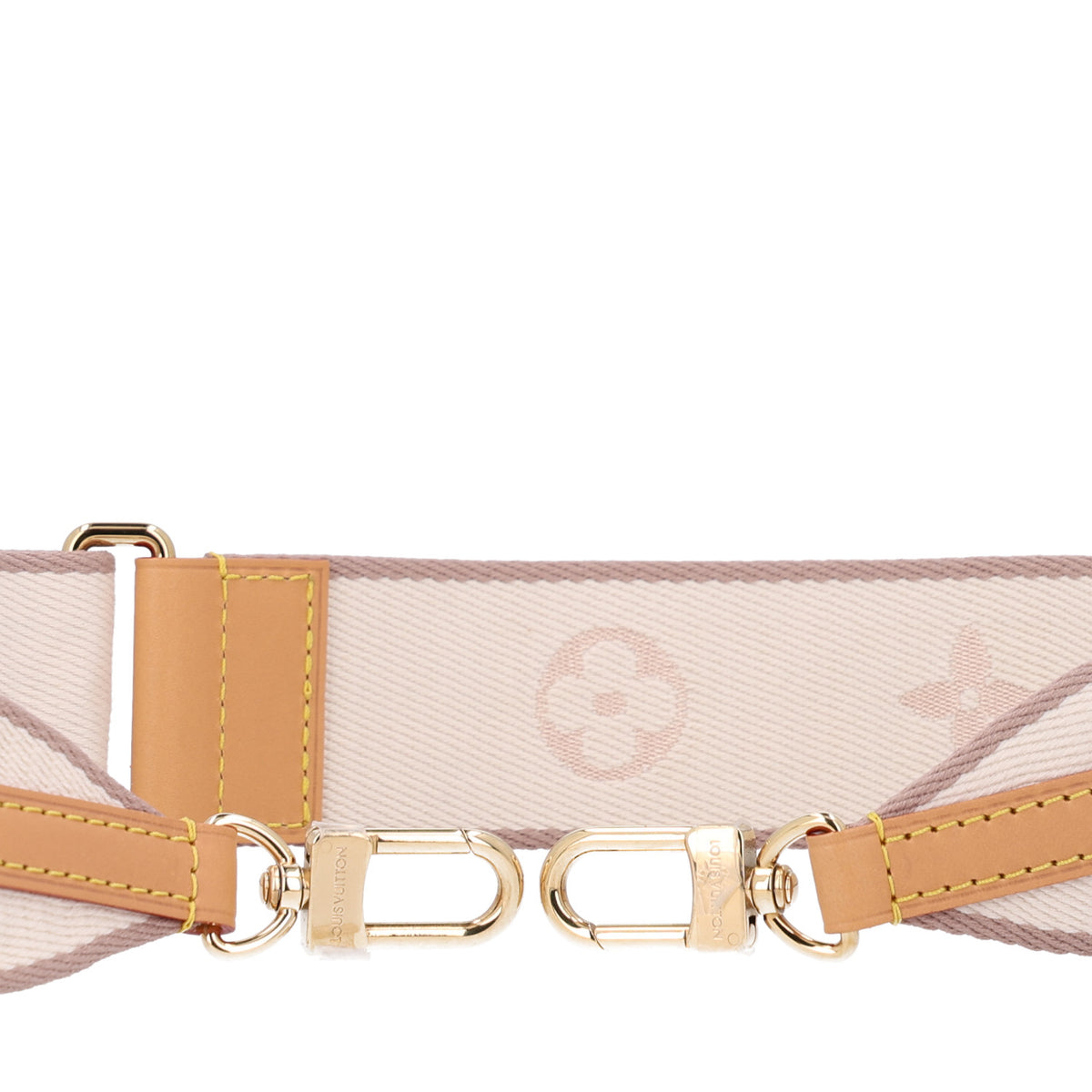 Louis Vuitton Jacquard Shoulder Strap Beige 3 of 3
