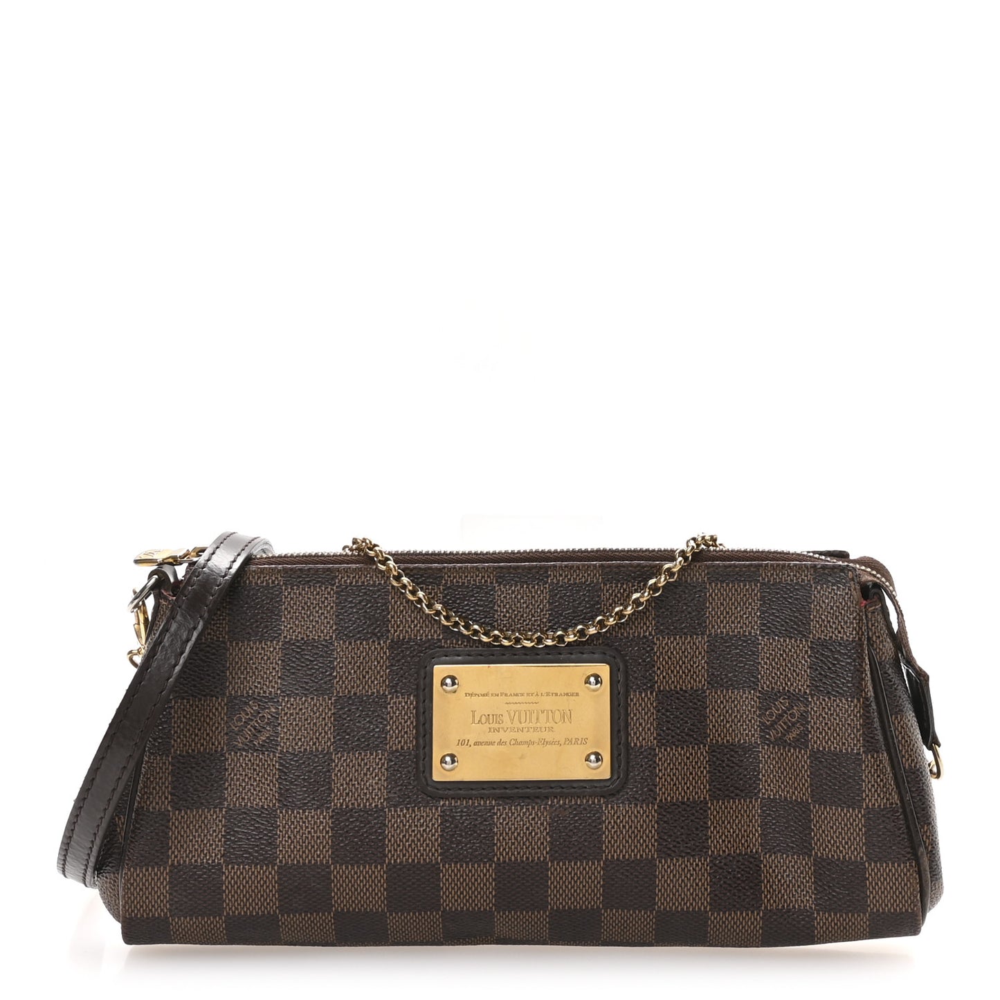 Damier Ebene Eva Clutch