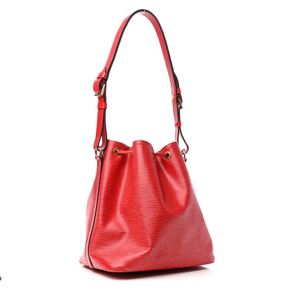 Louis Vuitton Epi Petit Noe Castillan Red 3 of 10